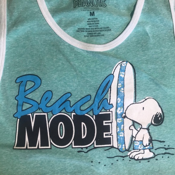 Peanuts Other - Peanuts Snoopy Tank Top EUC